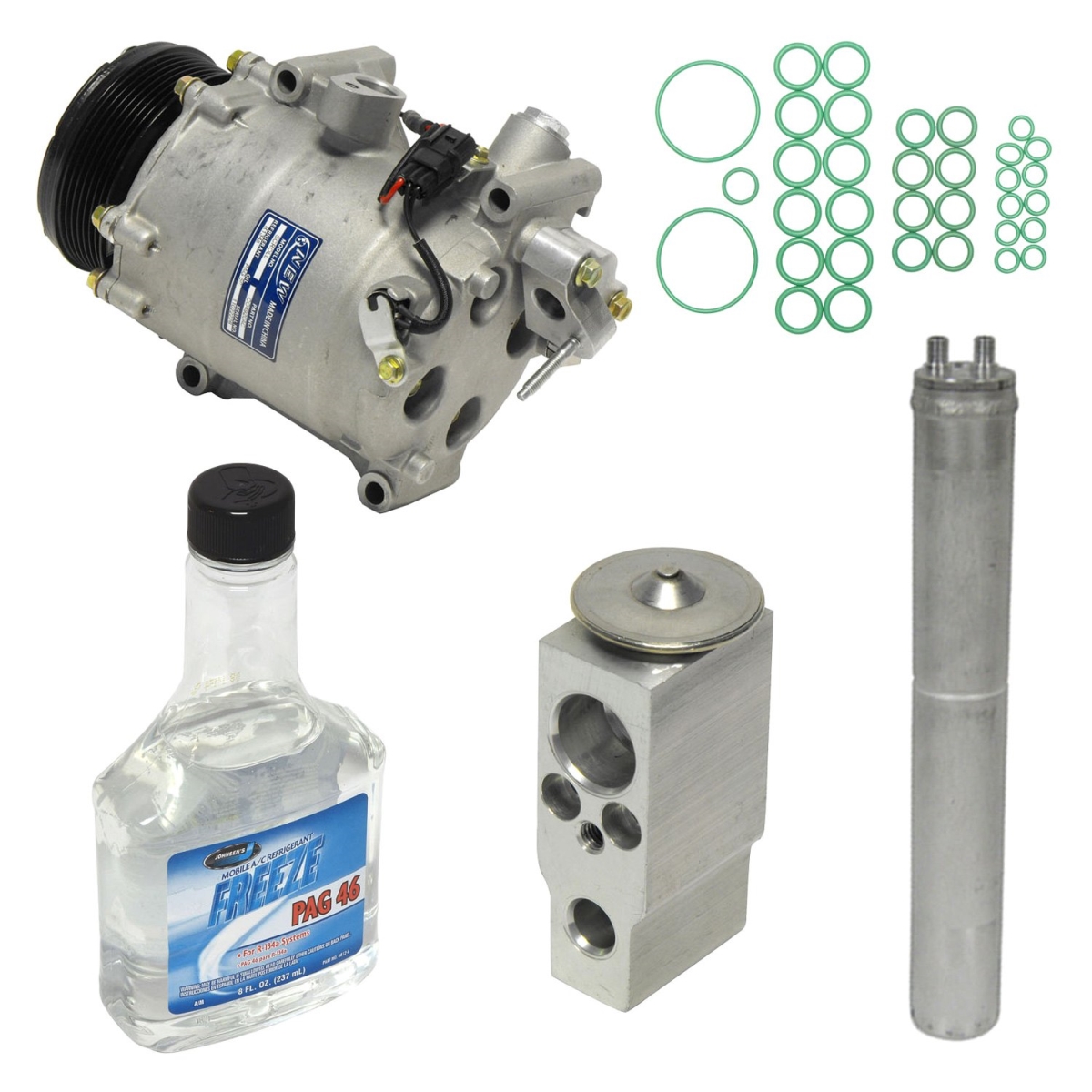 KT4435 Air Conditioners Compressor & Component Kit for 2007-2012 Acura RDX
