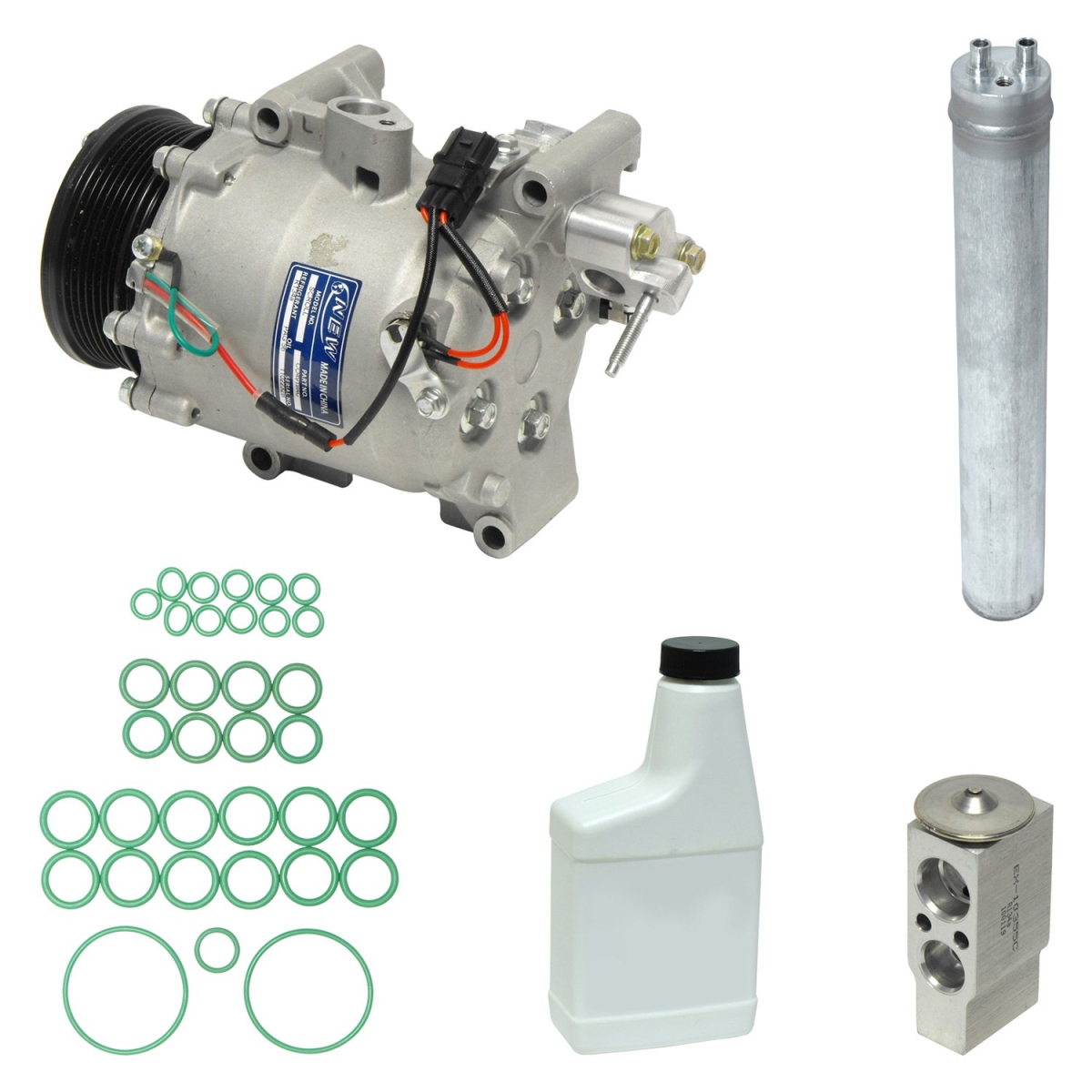 KT4431 Air Conditioners Compressor & Component Kit for 2008 Honda Civic