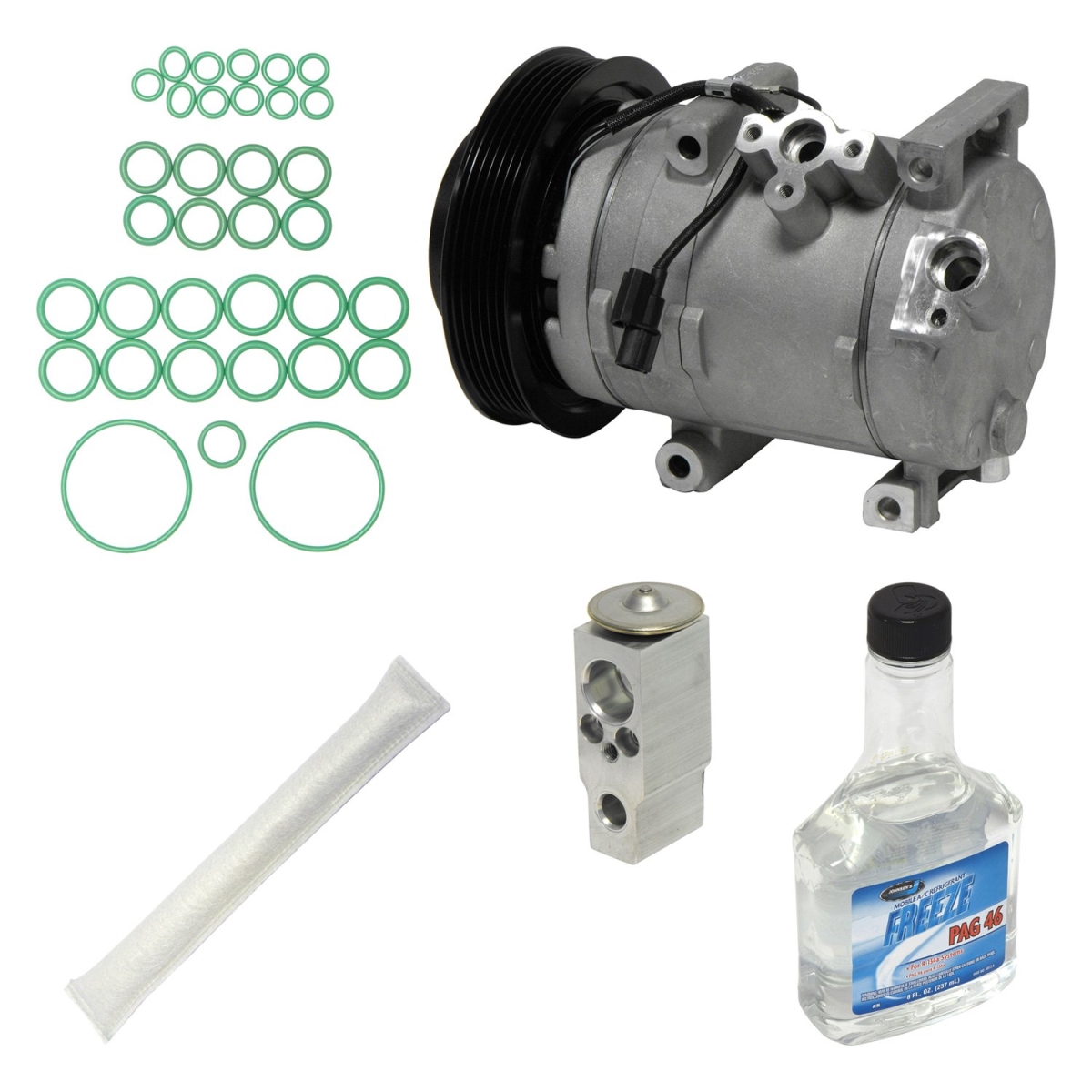 KT4077 Air Conditioners Compressor & Component Kit for 2009-2014 Acura TL