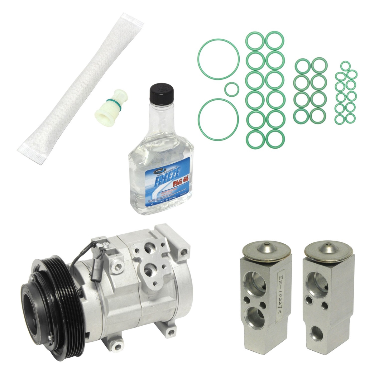 KT1967 Air Conditioners Compressor & Component Kit for 2006 Honda Ridgeline