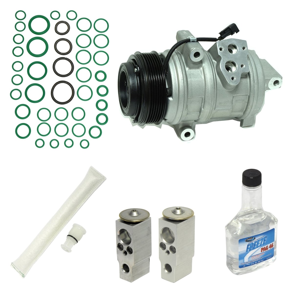 KT4699 Air Conditioners Compressor & Component Kit for 2007 Mazda CX-9