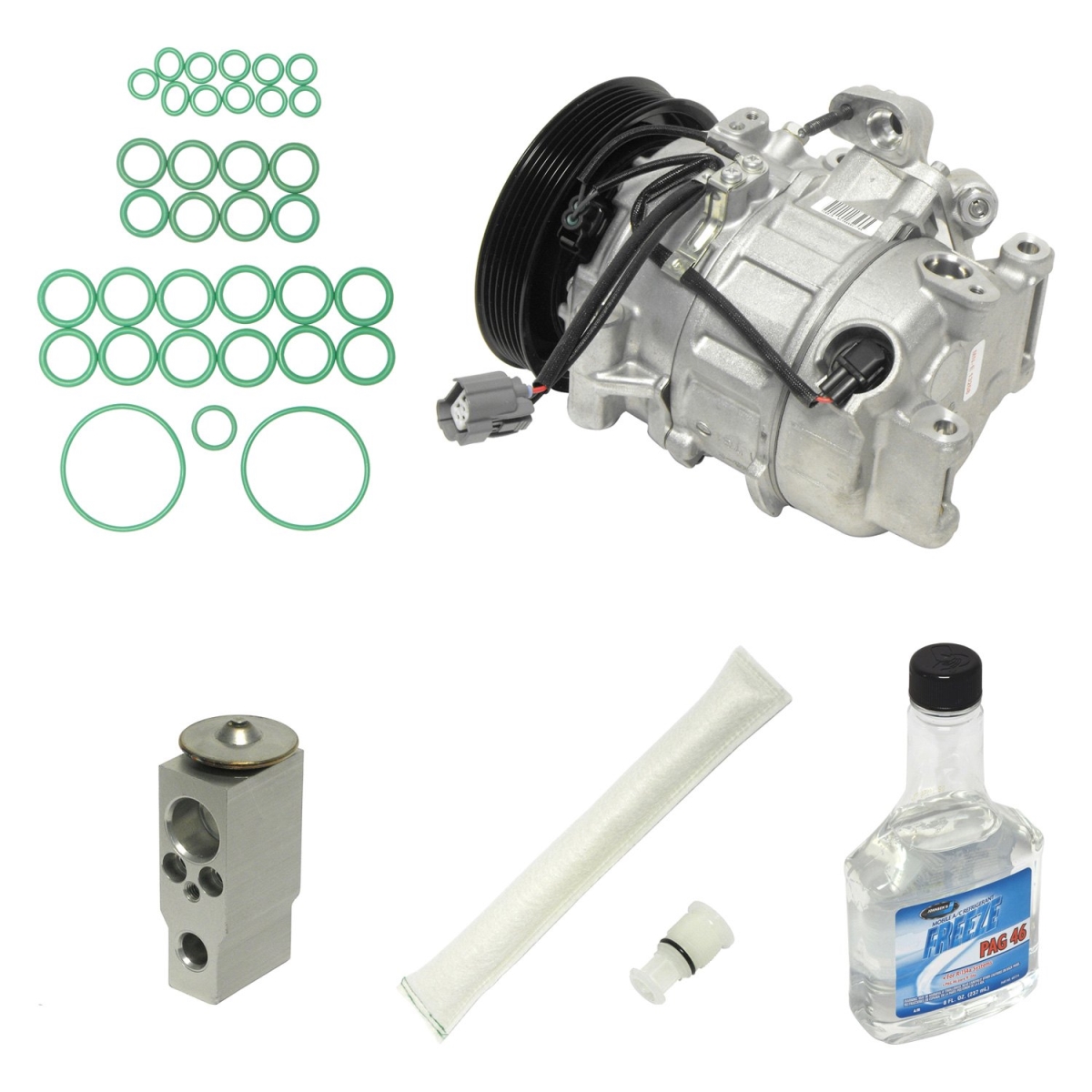 KT4700 Air Conditioners Compressor & Component Kit for 2005-2008 Acura RL