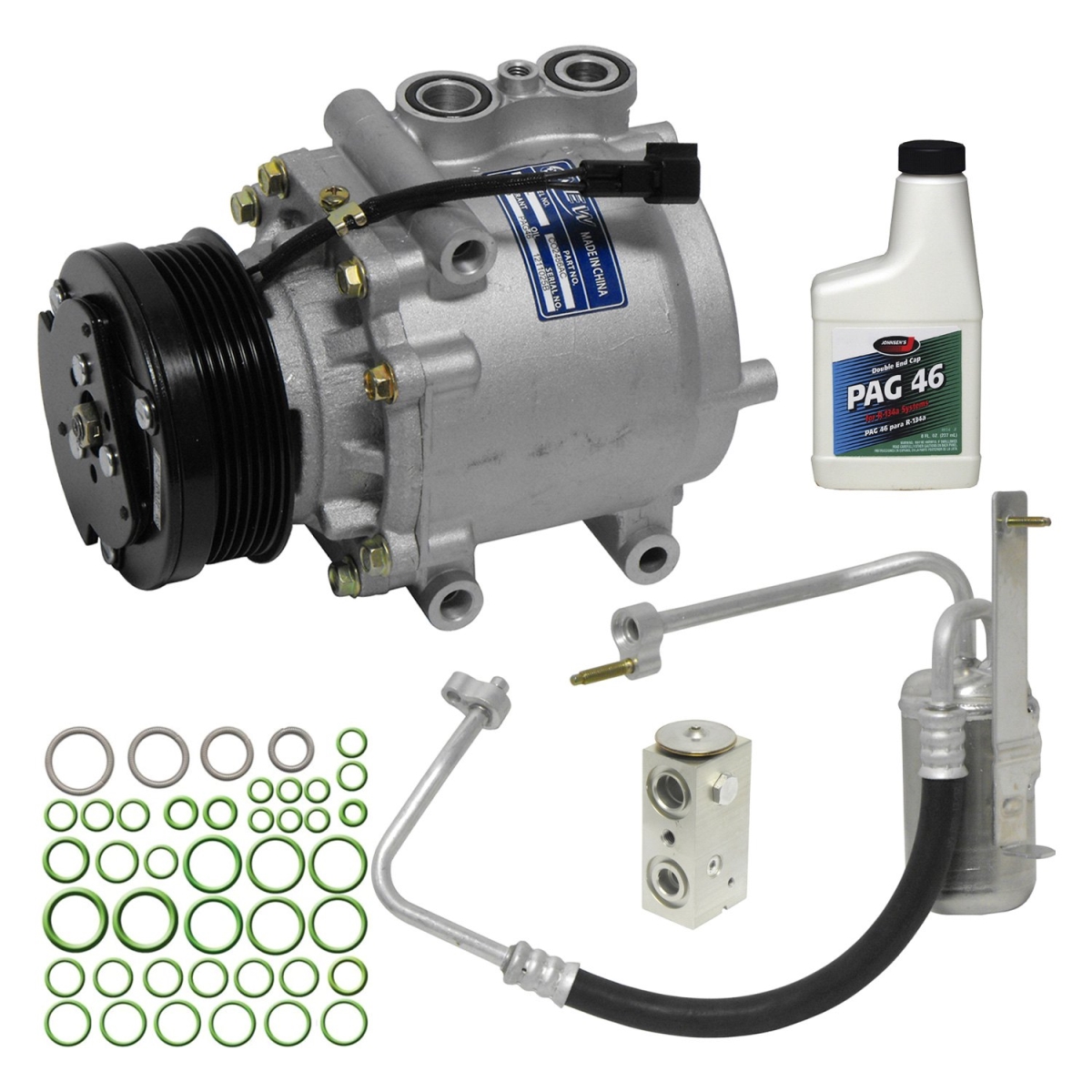KT4670 Air Conditioners Compressor & Component Kit for 2003-2004 Lincoln Navigator Base