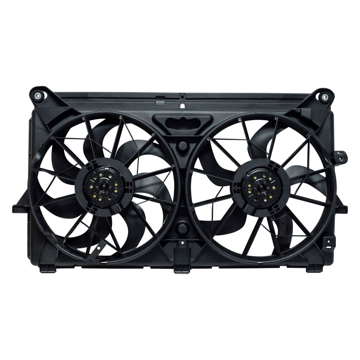 FA50258C Dual Radiator & Condenser Fan Assembly for 2013 Chevrolet Avalanche