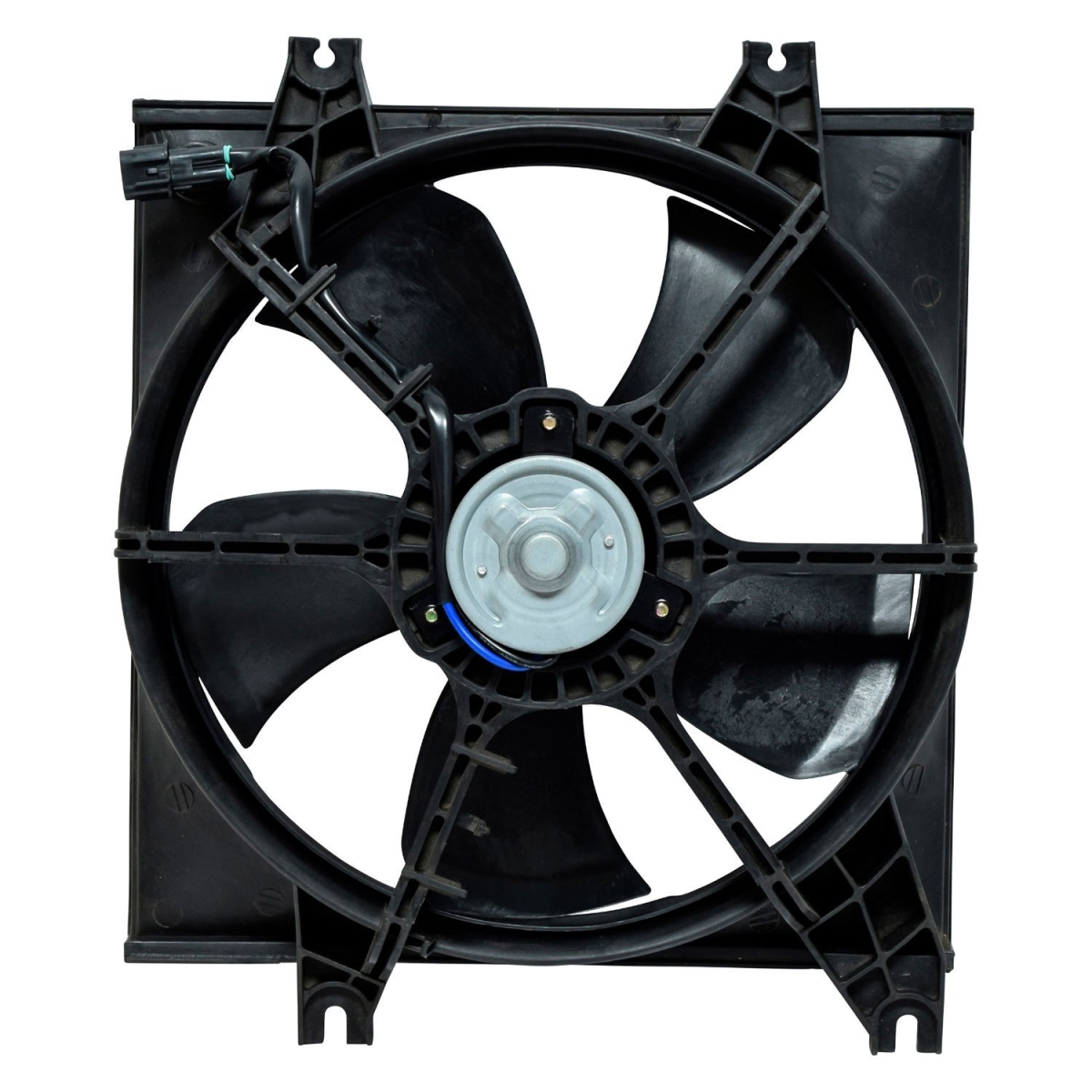 FA50272C Condenser & Radiator Fan Assembly for 2003-2004 Hyundai Accent