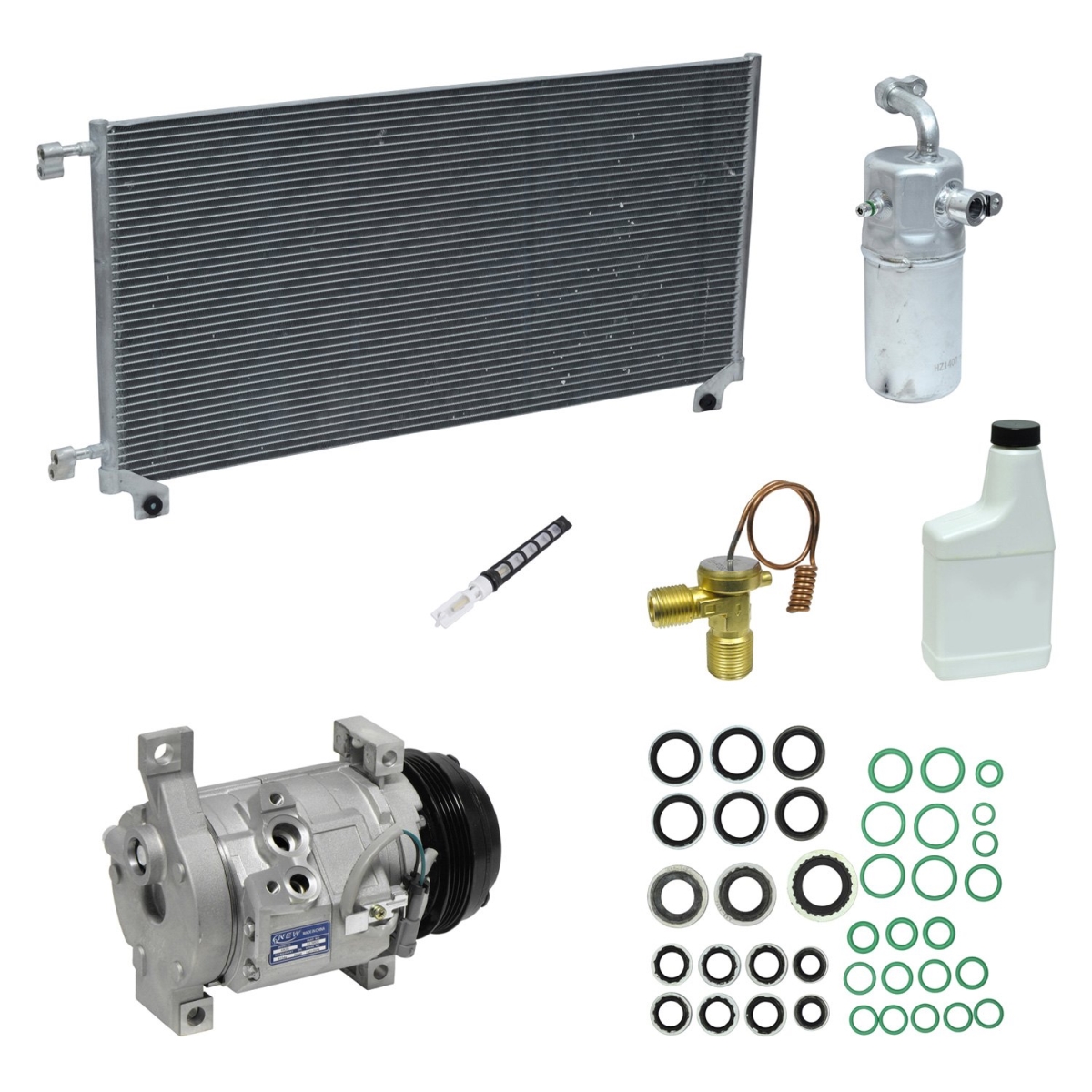 KT4806A Air Conditioners Compressor & Component Kit for 2002-2005 Cadillac Escalade