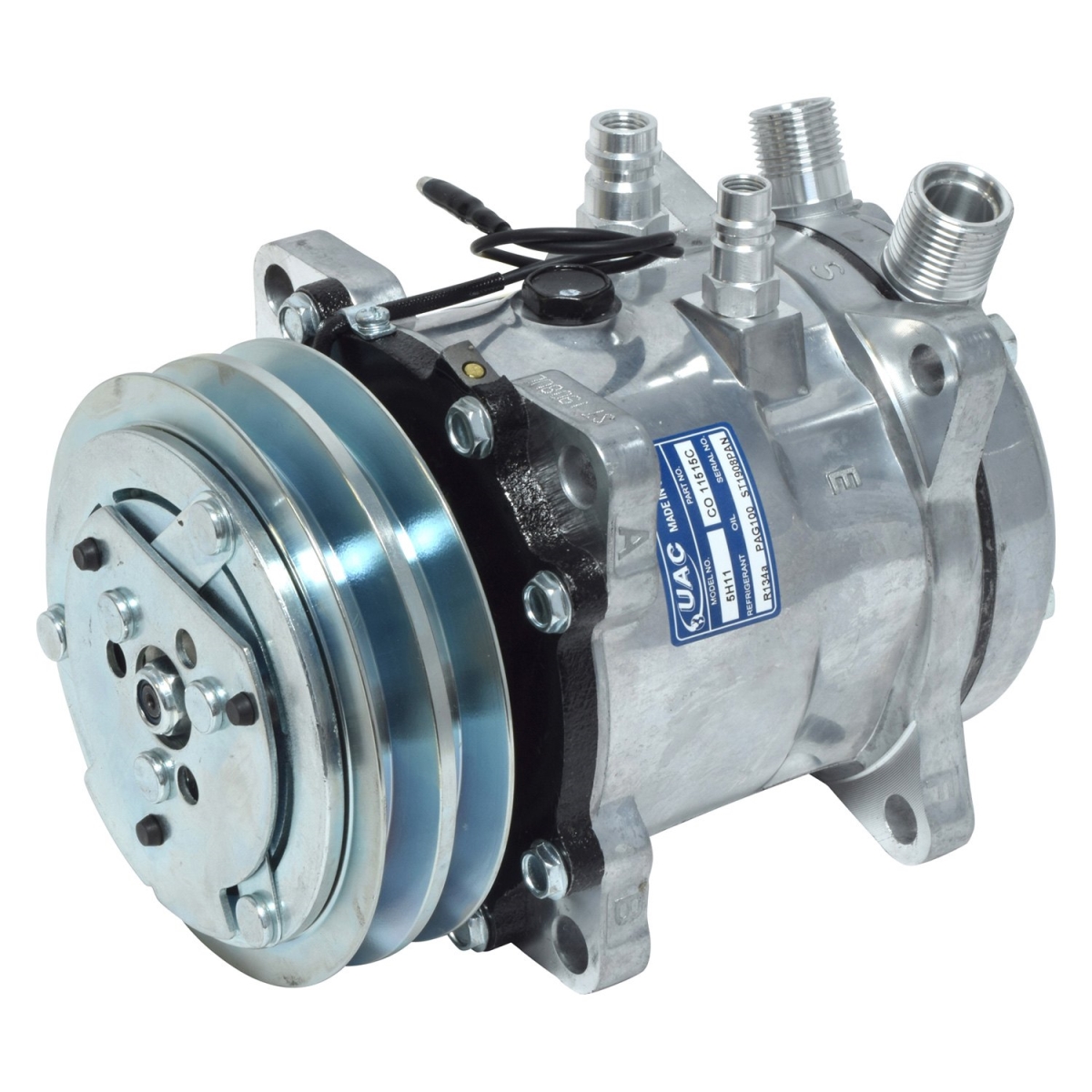 CO11515C Natural Air Conditioning Compressors - Aluminum