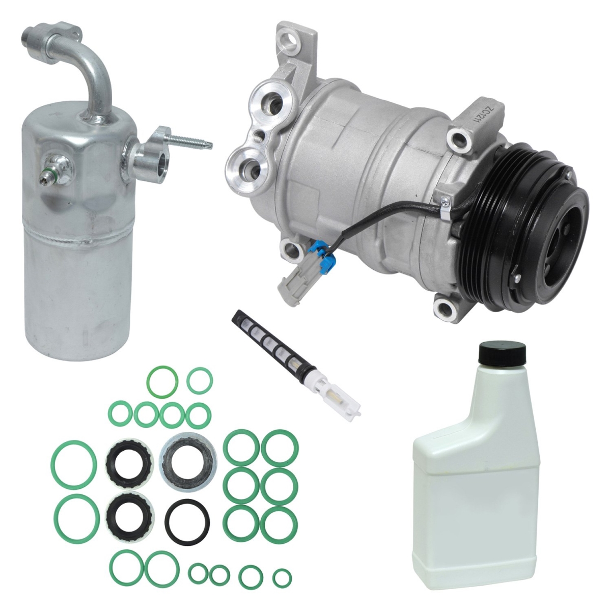 KT5445 Air Conditioners Compressor & Component Kit for 2001-2002 Chevrolet C3500Hd Base