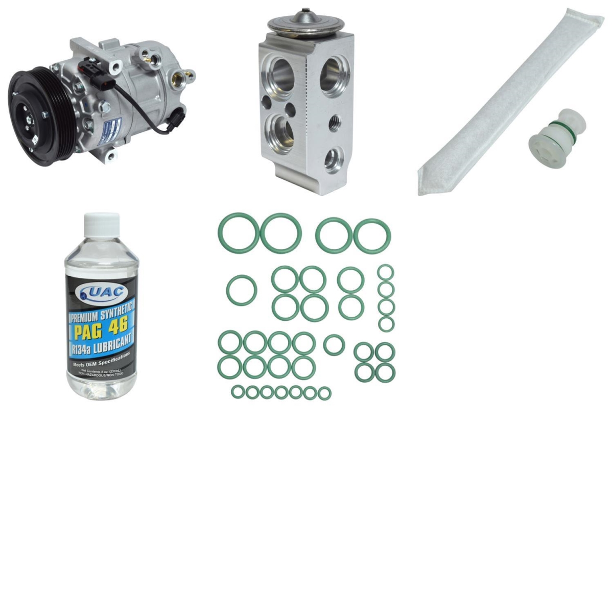 KT5443 Compressor & Component Kit for 2017 Kia Soul