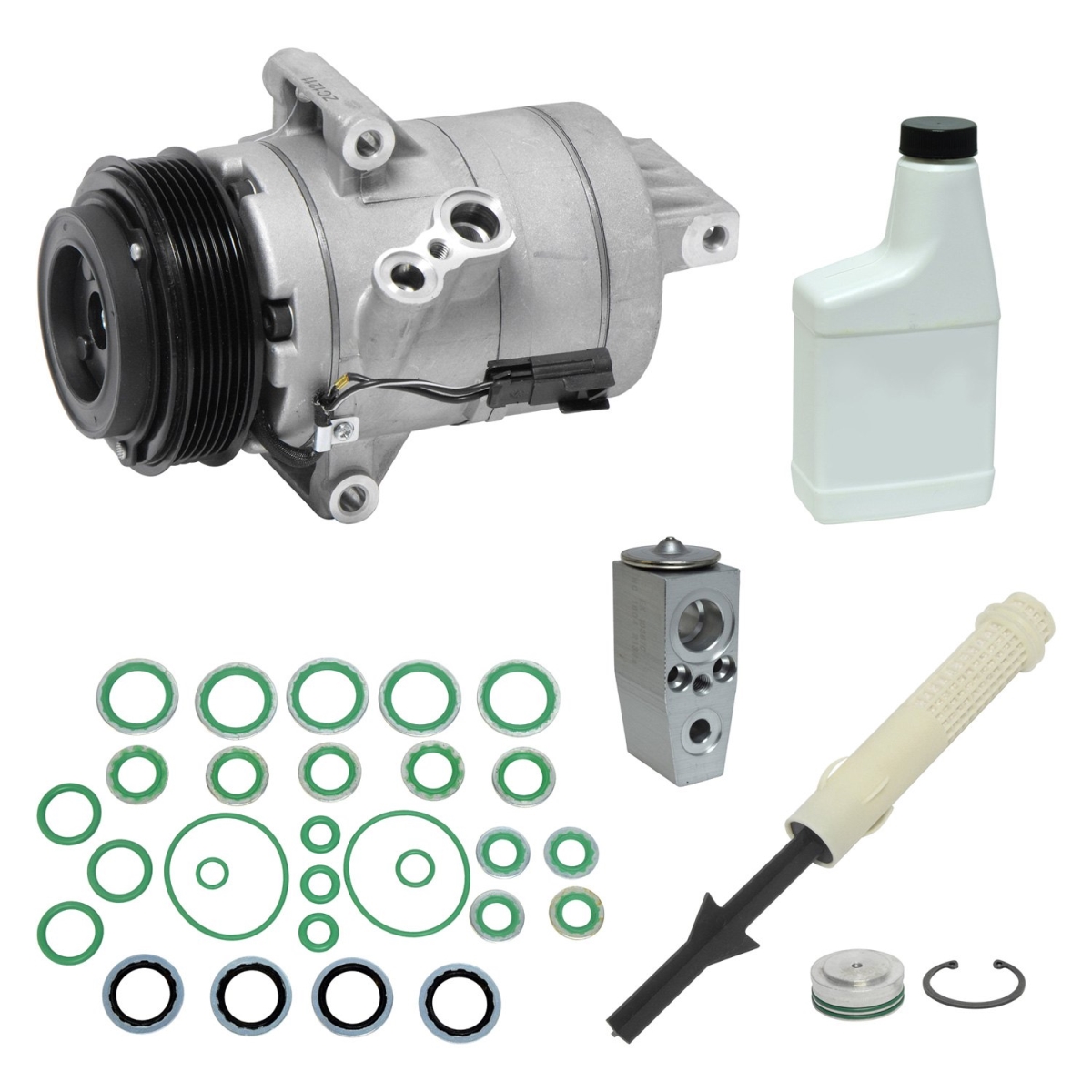 KT5449 Air Conditioners Compressor & Component Kit for 2010-2012 Ford Fusion