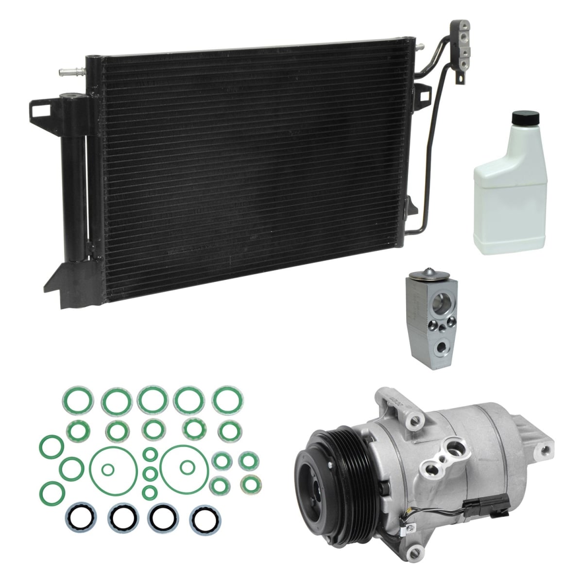 KT5449A Air Conditioners Compressor & Component Kit for 2010-2012 Ford Fusion