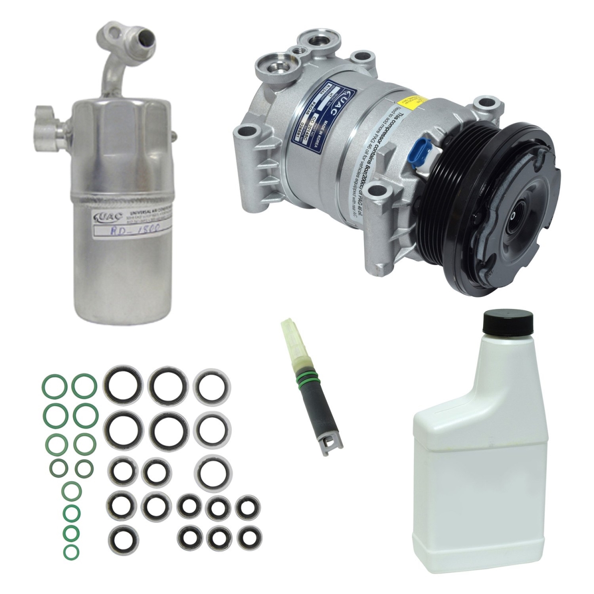 KT5479 Air Conditioners Compressor & Component Kit for 2002 GMC Sierra 1500