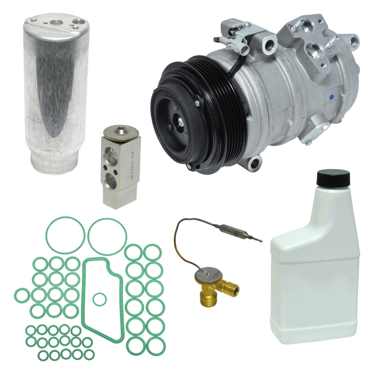 KT5486 Air Conditioners Compressor & Component Kit for 2001-2007 Toyota Sequoia
