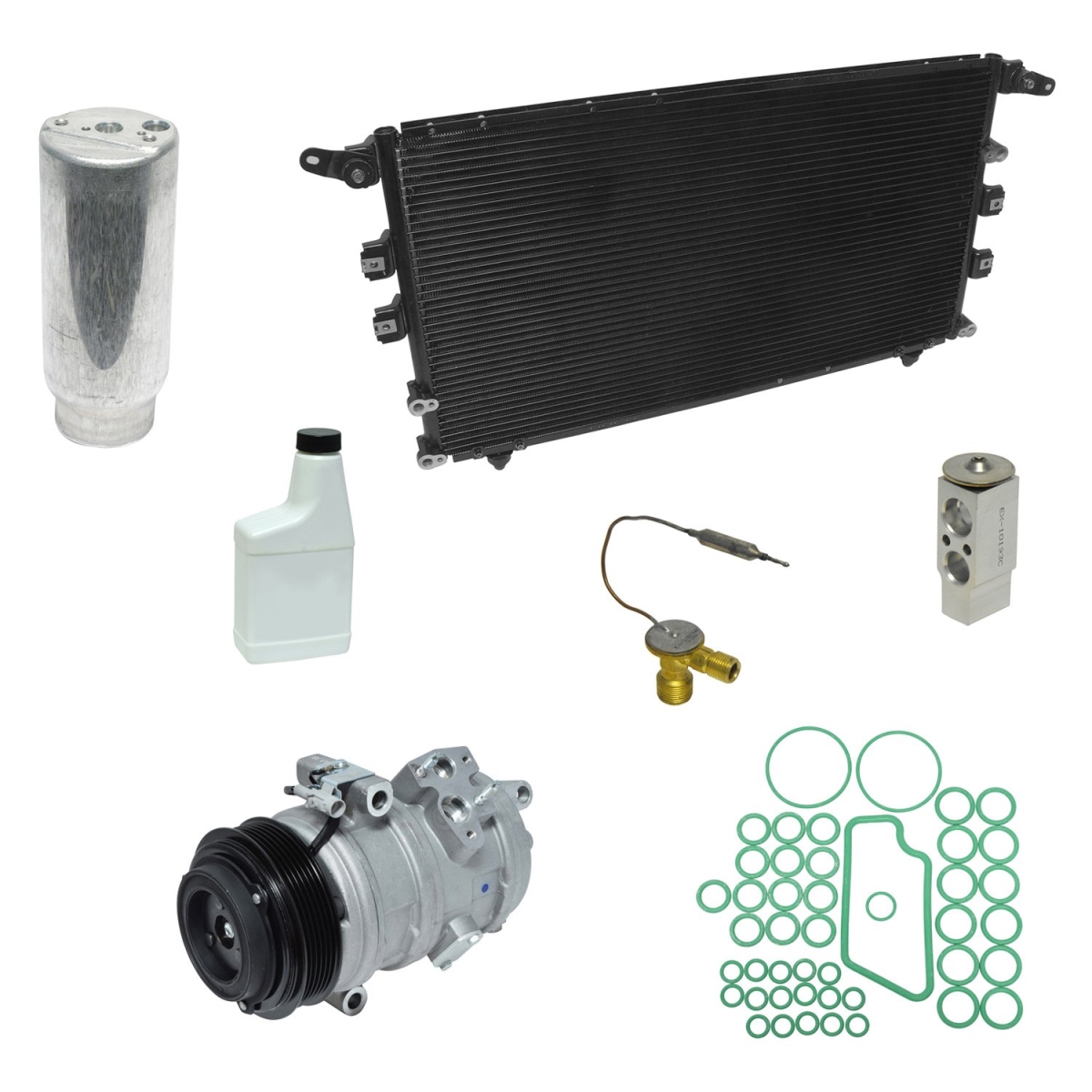 KT5486A Air Conditioners Compressor & Component Kit for 2001-2007 Toyota Sequoia