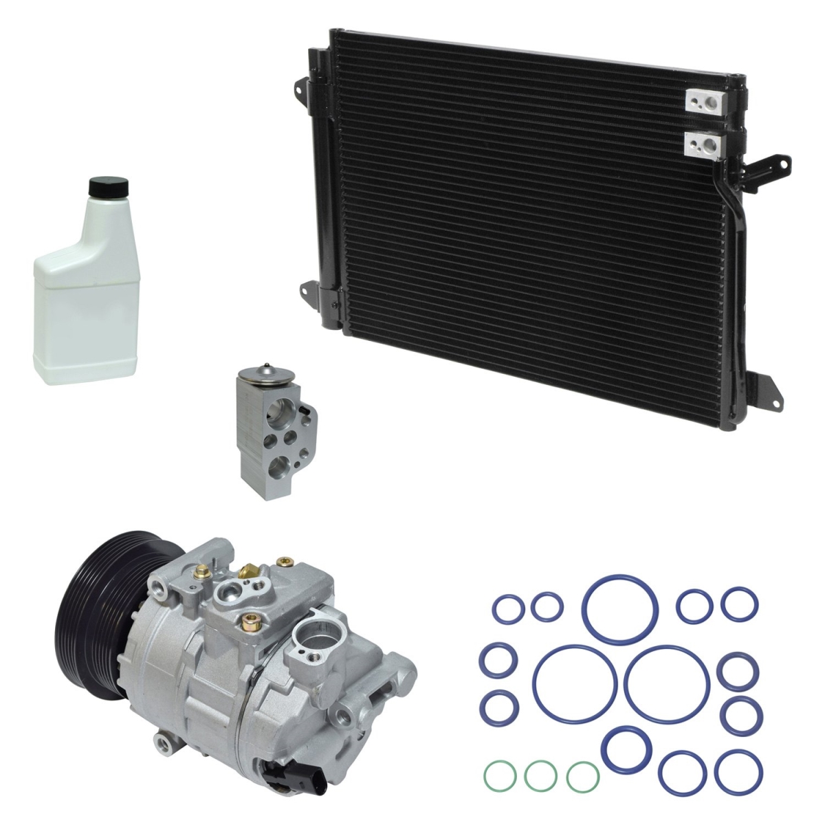KT4724B Air Conditioners Compressor & Component Kit for 2012 Volkswagen Beetle