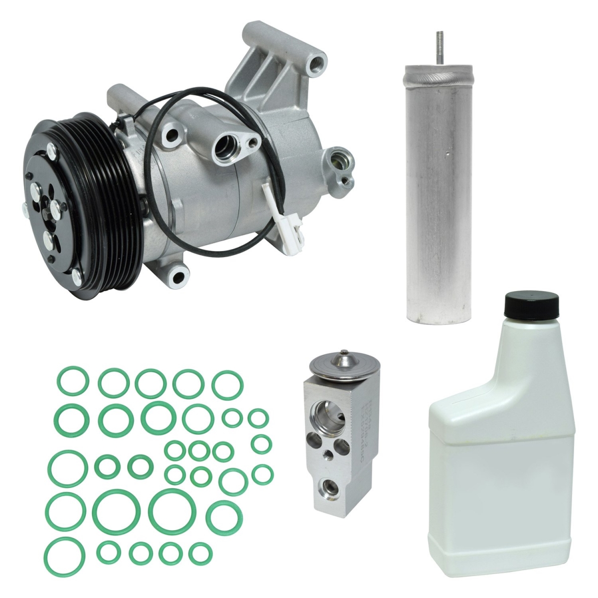 KT5488 Air Conditioners Compressor & Component Kit for 2011-2012 Mazda 2
