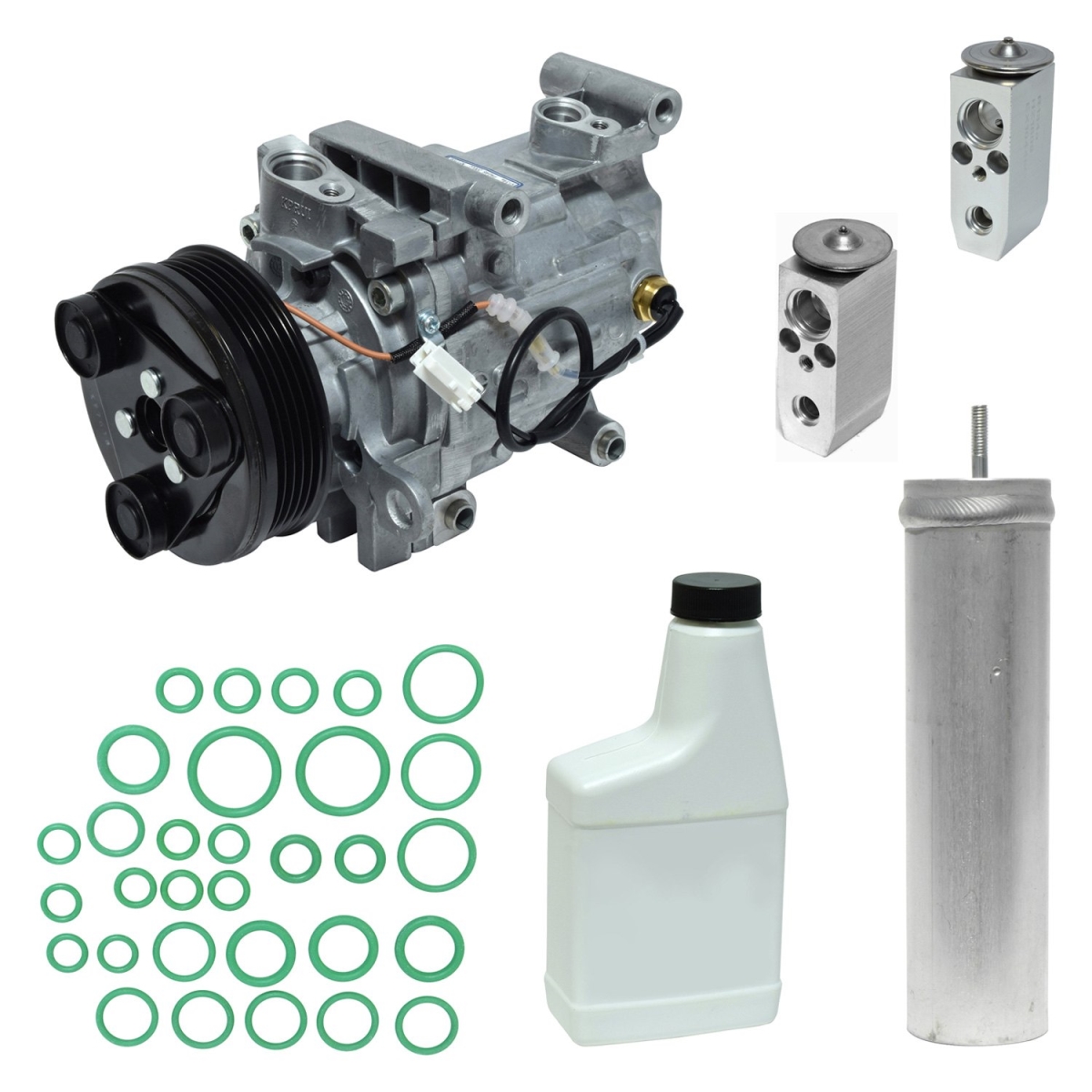 KT5491 Air Conditioners Compressor & Component Kit for 2007-2008 Mazda 5