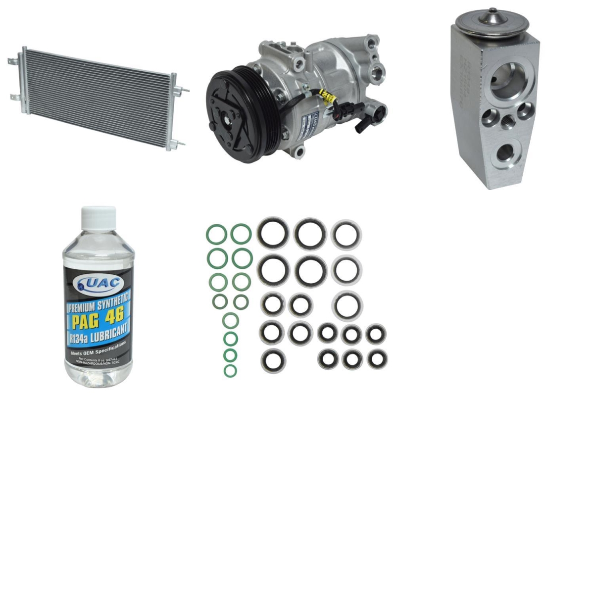 KT5500A Compressor & Component Kit for 2016 Chevrolet Cruze