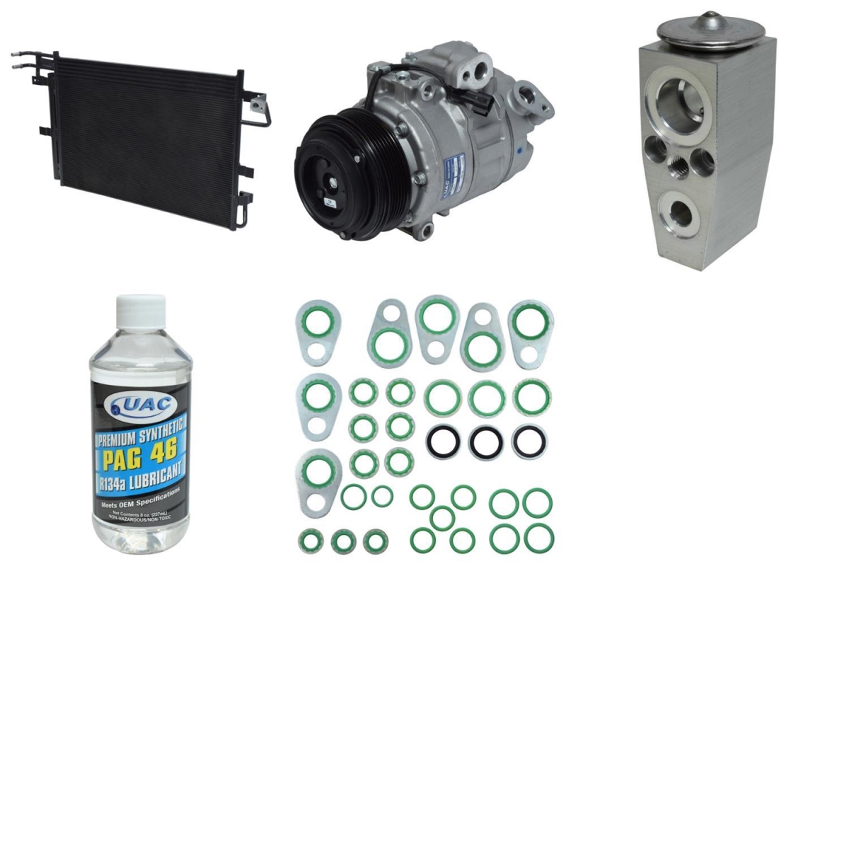 KT5520A Compressor & Component Kit for 2013-2015 Ford Explorer