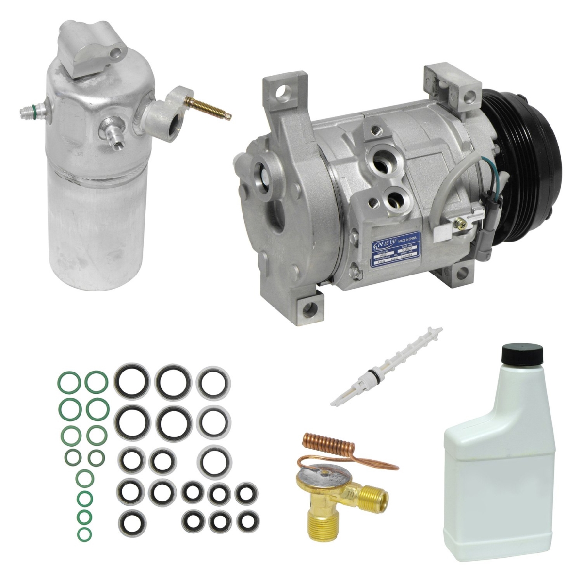 KT5522 Air Conditioners Compressor & Component Kit for 2006 Chevrolet Express 1500