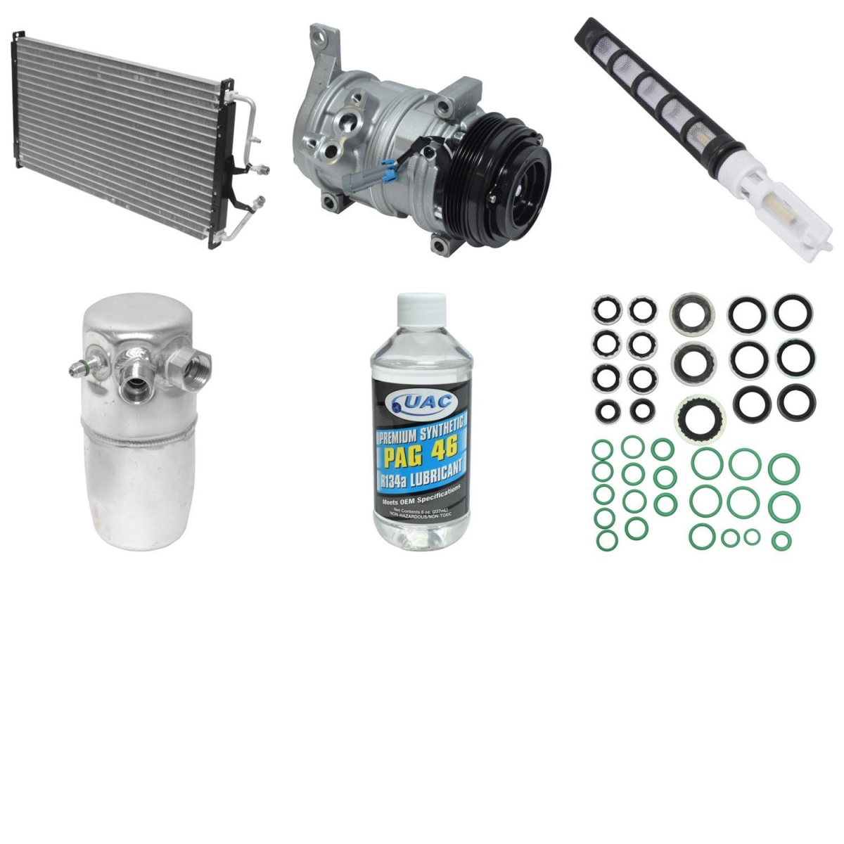 KT5527D Compressor & Component Kit for 2003-2004 Chevy Silverado 3500