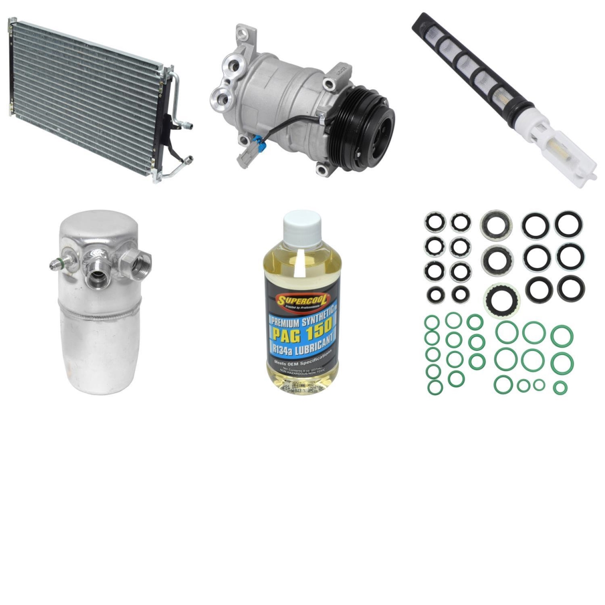 KT5528A Compressor & Component Kit for 2002 Chevy Silverado 3500