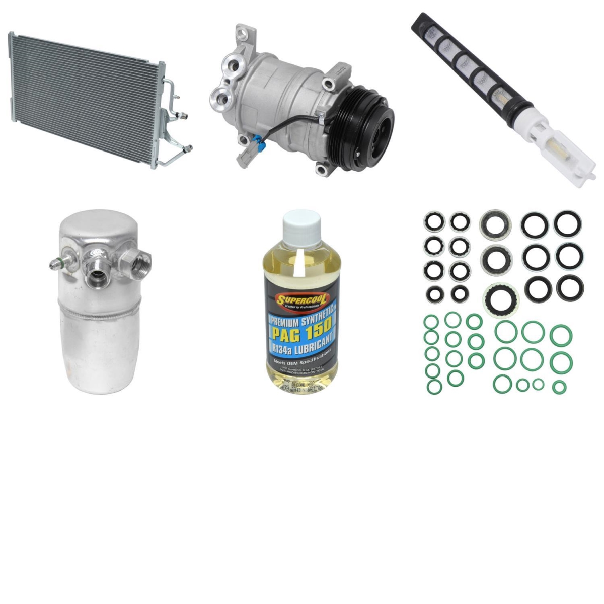 KT5528D Compressor & Component Kit for 2004 Chevy Silverado 3500