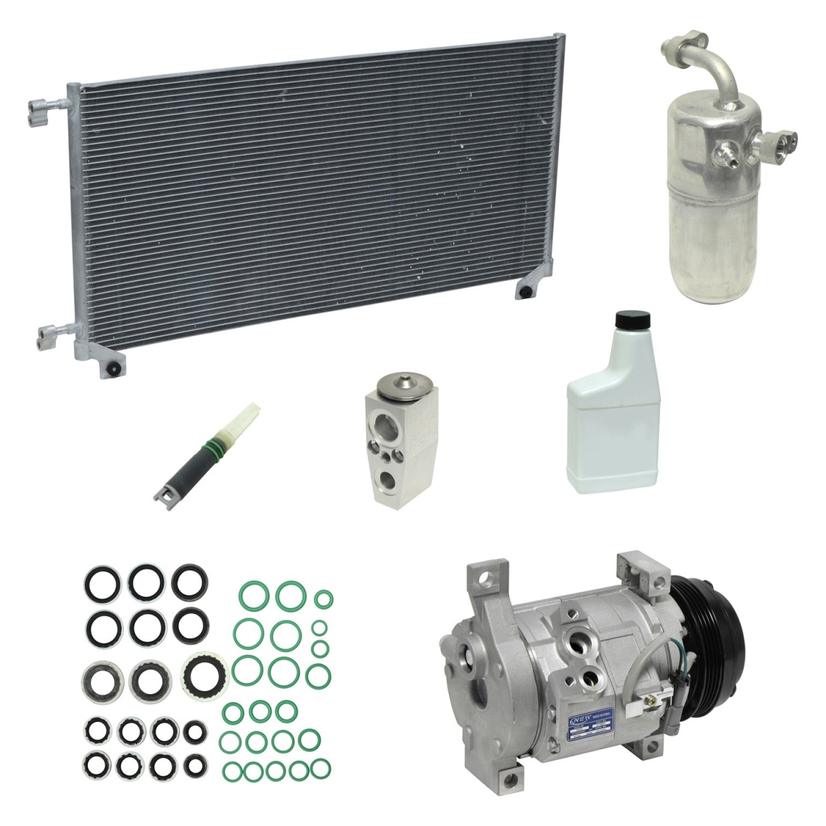 KT5547A Air Conditioners Compressor & Component Kit for 2011-2013 Cadillac Escalade Ext