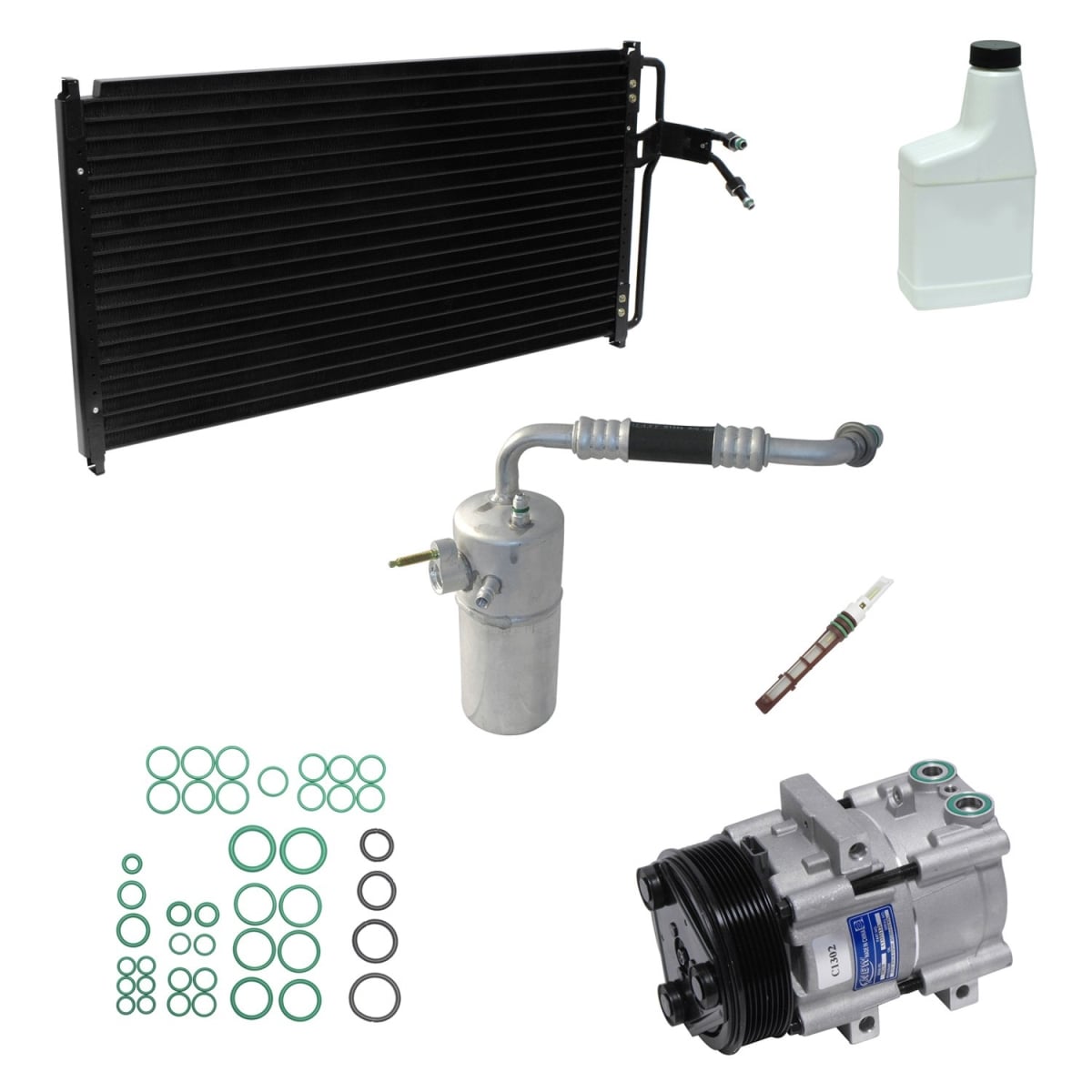KT4152A Air Conditioners Compressor & Component Kit for 1998 Ford F-150