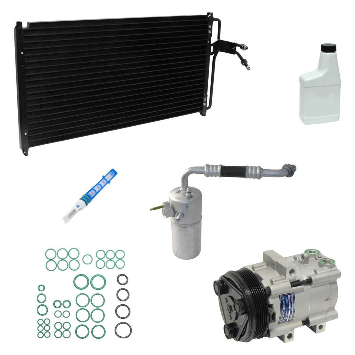 KT1579A Air Conditioners Compressor & Component Kit for 1998 Ford F-150