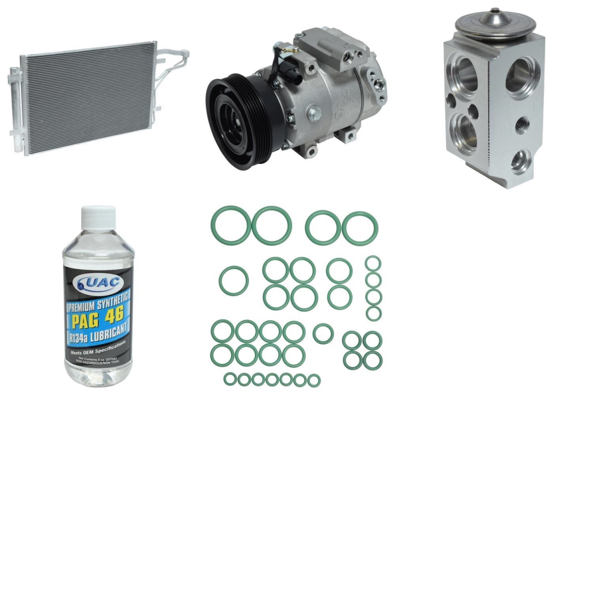 KT5556A Compressor & Component Kit for 2012-2013 Kia Forte
