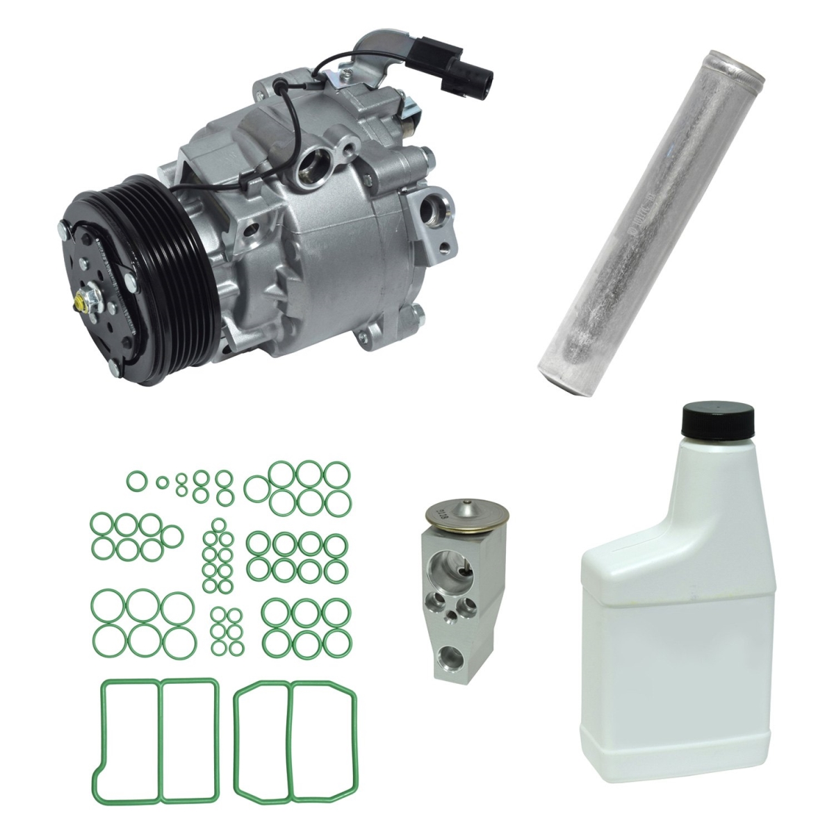 KT5563 Air Conditioners Compressor & Component Kit for 2013-2014 Mitsubishi Outlander Sport