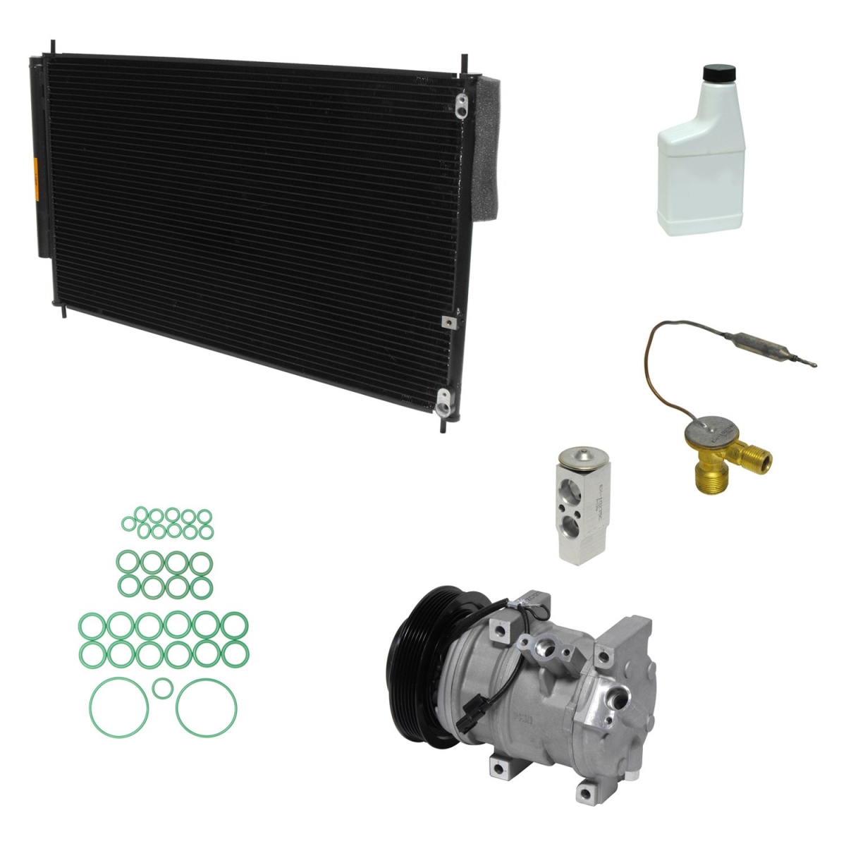 KT2010A Air Conditioners Compressor & Component Kit for 2008-2010 Honda Odyssey