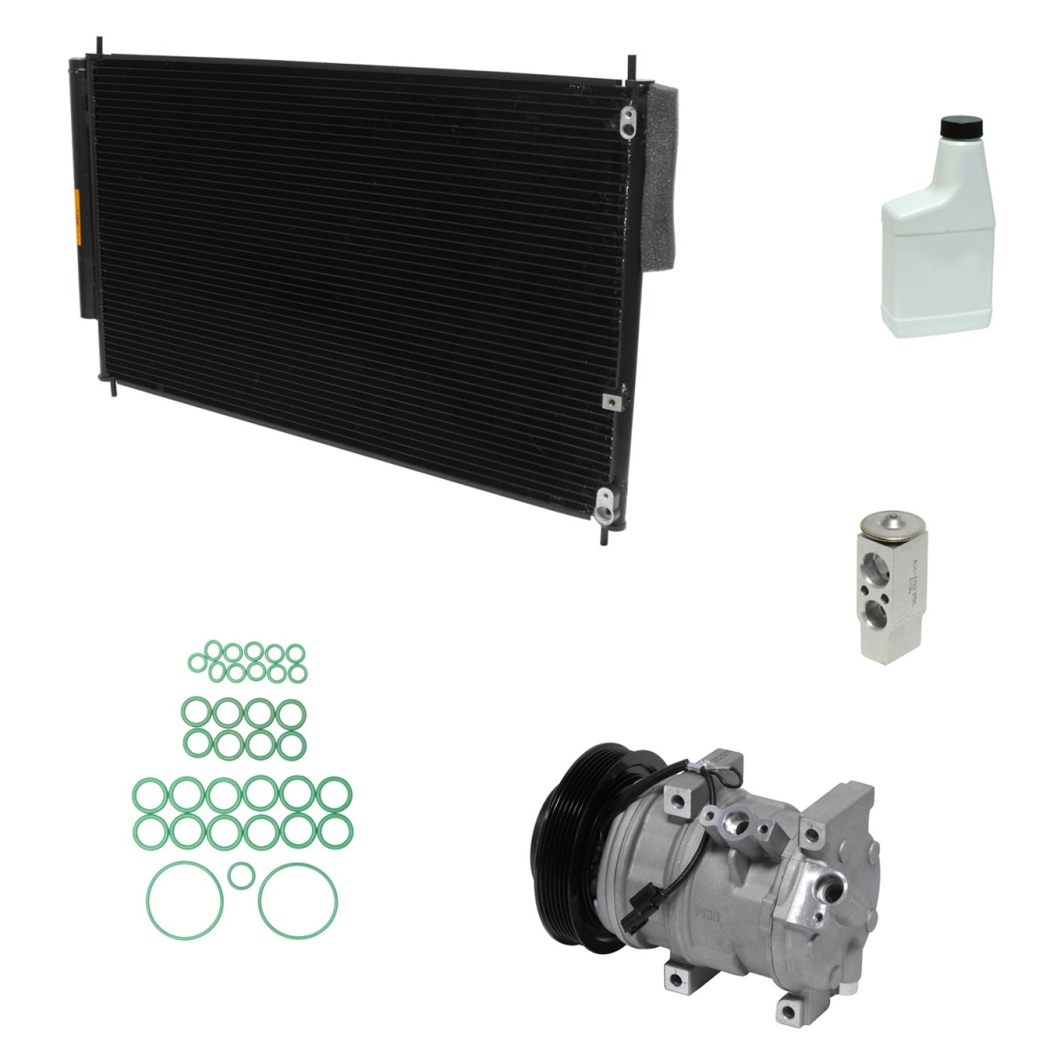 KT2012A Air Conditioners Compressor & Component Kit for 2008-2010 Honda Odyssey