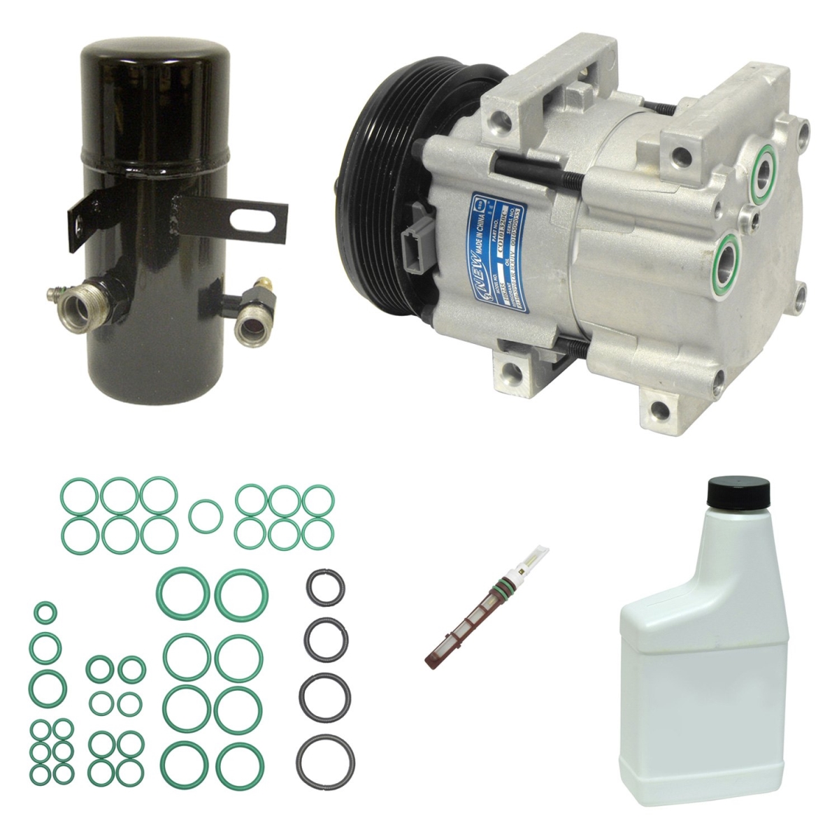 KT5591 Air Conditioners Compressor & Component Kit for 1996 Ford F-350