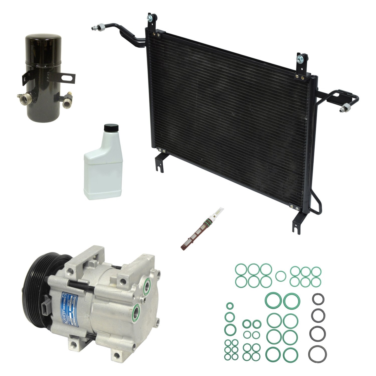 KT5591A Air Conditioners Compressor & Component Kit for 1996 Ford F-350
