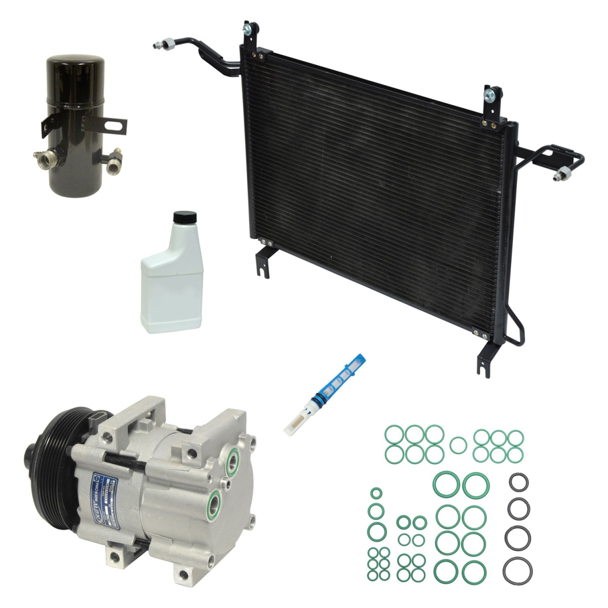 KT1505A Air Conditioners Compressor & Component Kit for 1996 Ford F-250
