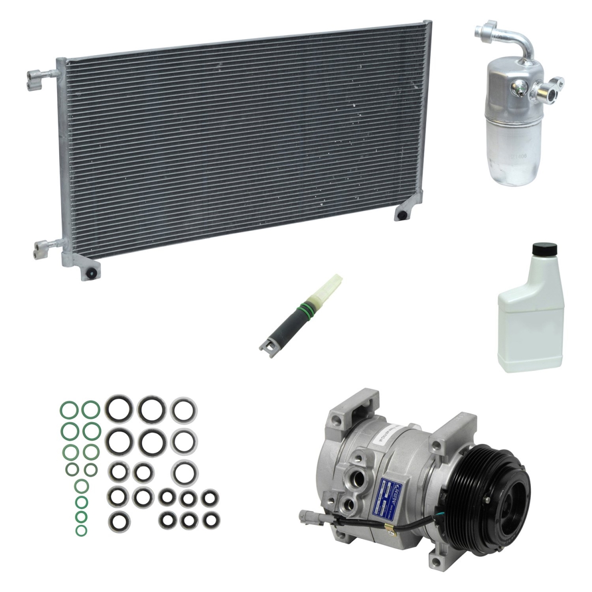 KT4005B Air Conditioners Compressor & Component Kit for 2003 Chevrolet Silverado 3500
