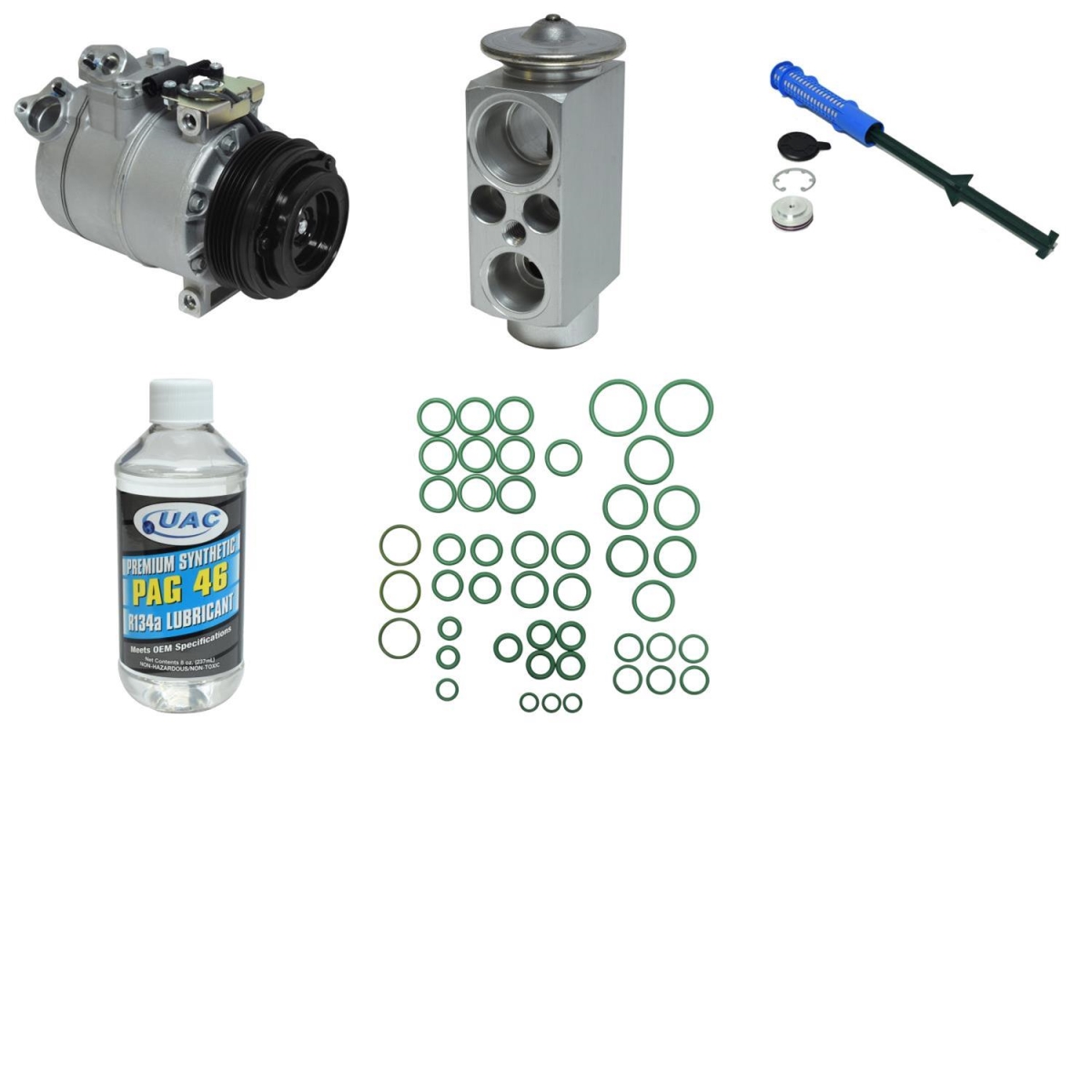 KT5597 Compressor & Component Kit for 2004-2005 BMW 530I