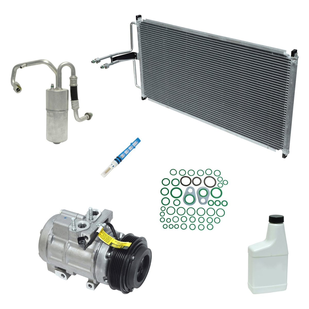 KT2072B Air Conditioners Compressor & Component Kit for 2007-2009 Ford F-250