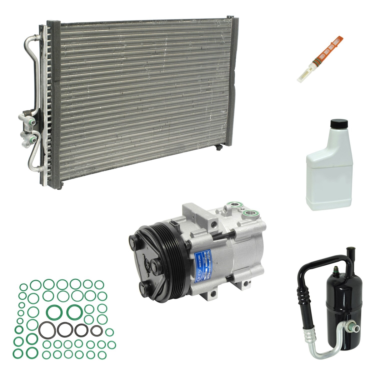 KT1523B Air Conditioners Compressor & Component Kit for 2004 Ford Escape