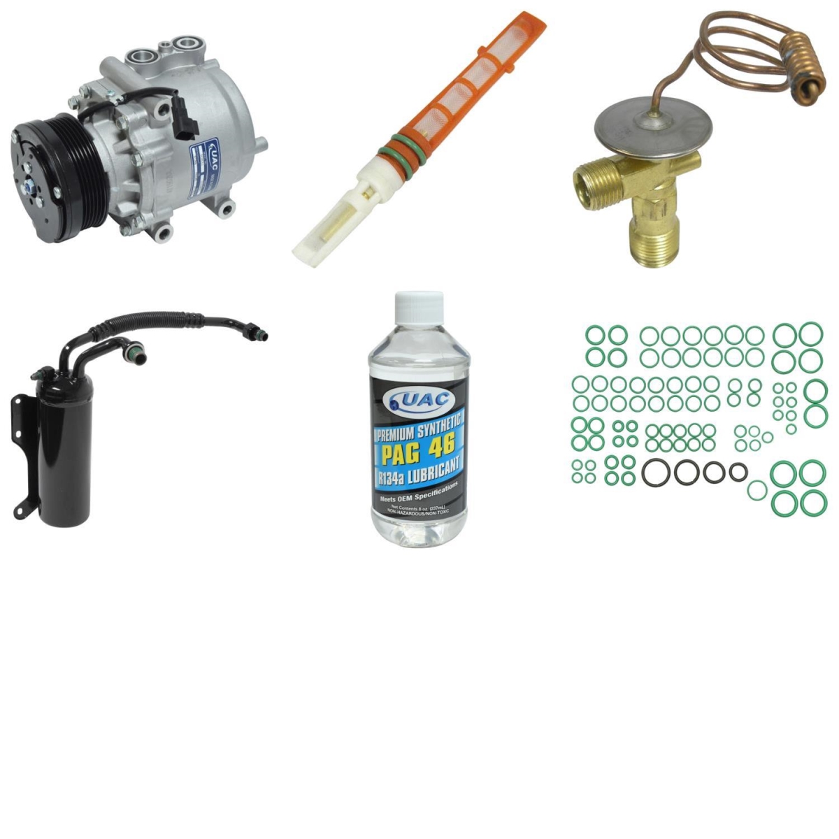 KT5608 Compressor & Component Kit for 2001 Ford E150 Econoline