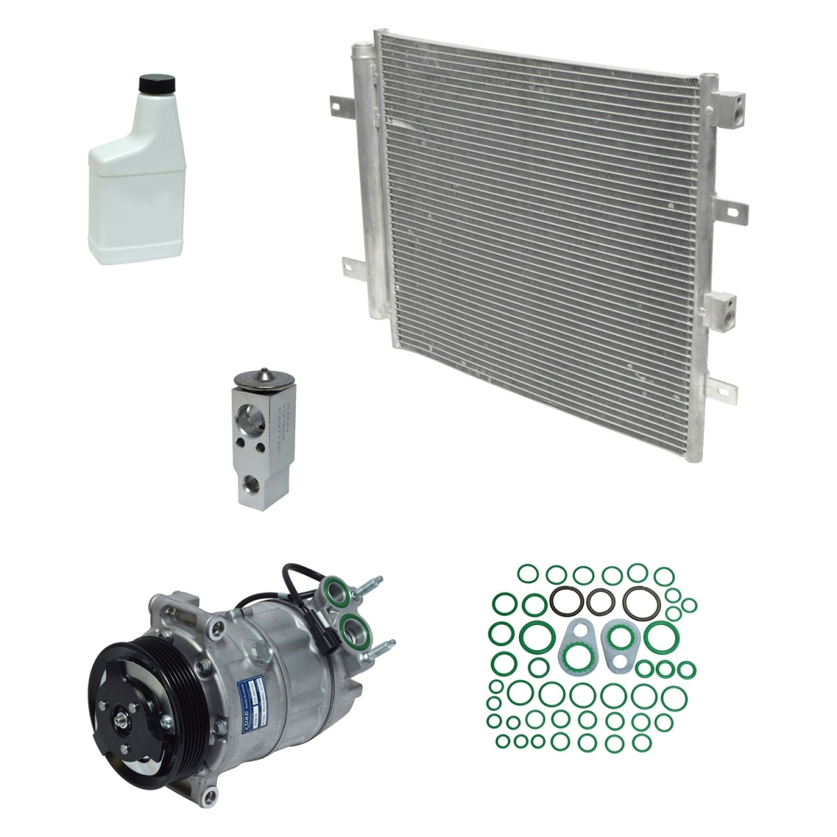 KT5609A Air Conditioners Compressor & Component Kit for 2010-2012 Jaguar XK