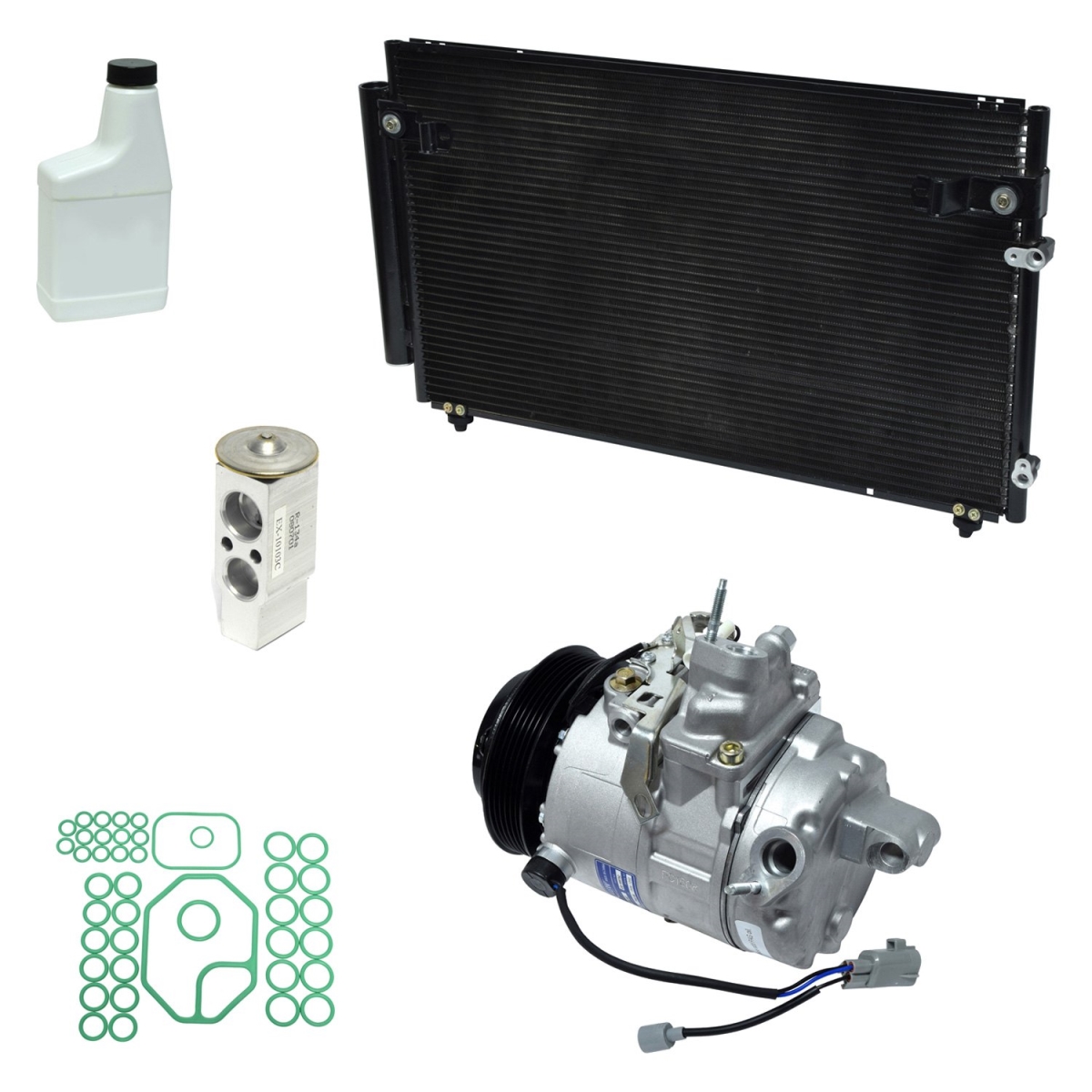 KT5617A Air Conditioners Compressor & Component Kit for 1998-2000 Lexus Gs400 Base