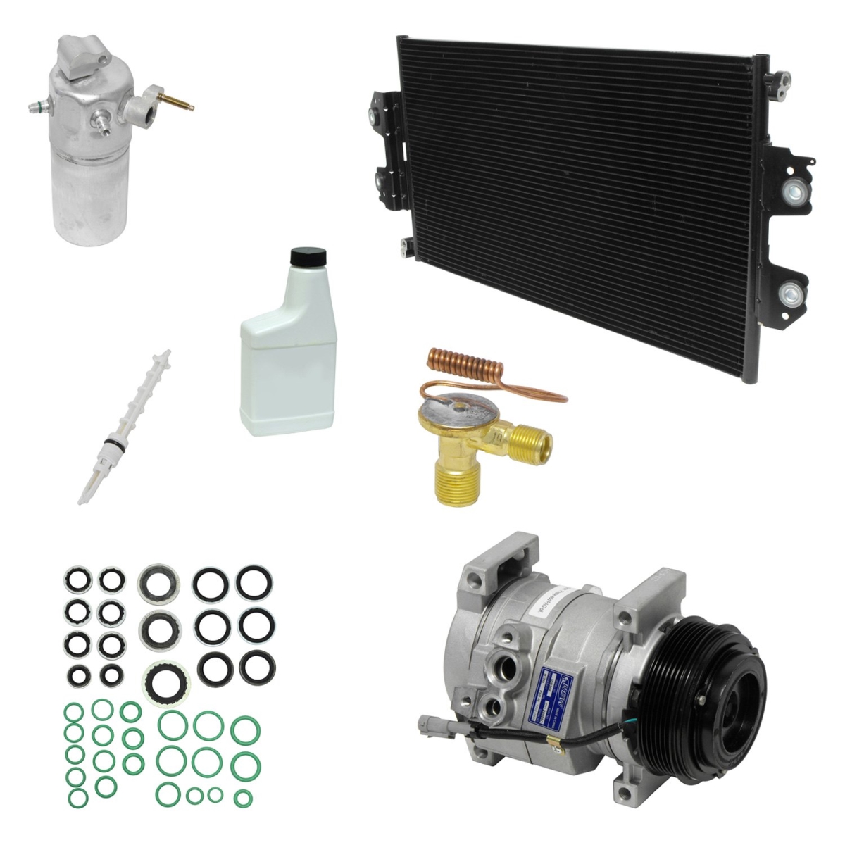 KT4667A Air Conditioners Compressor & Component Kit for 2008-2010 Chevrolet Express 1500
