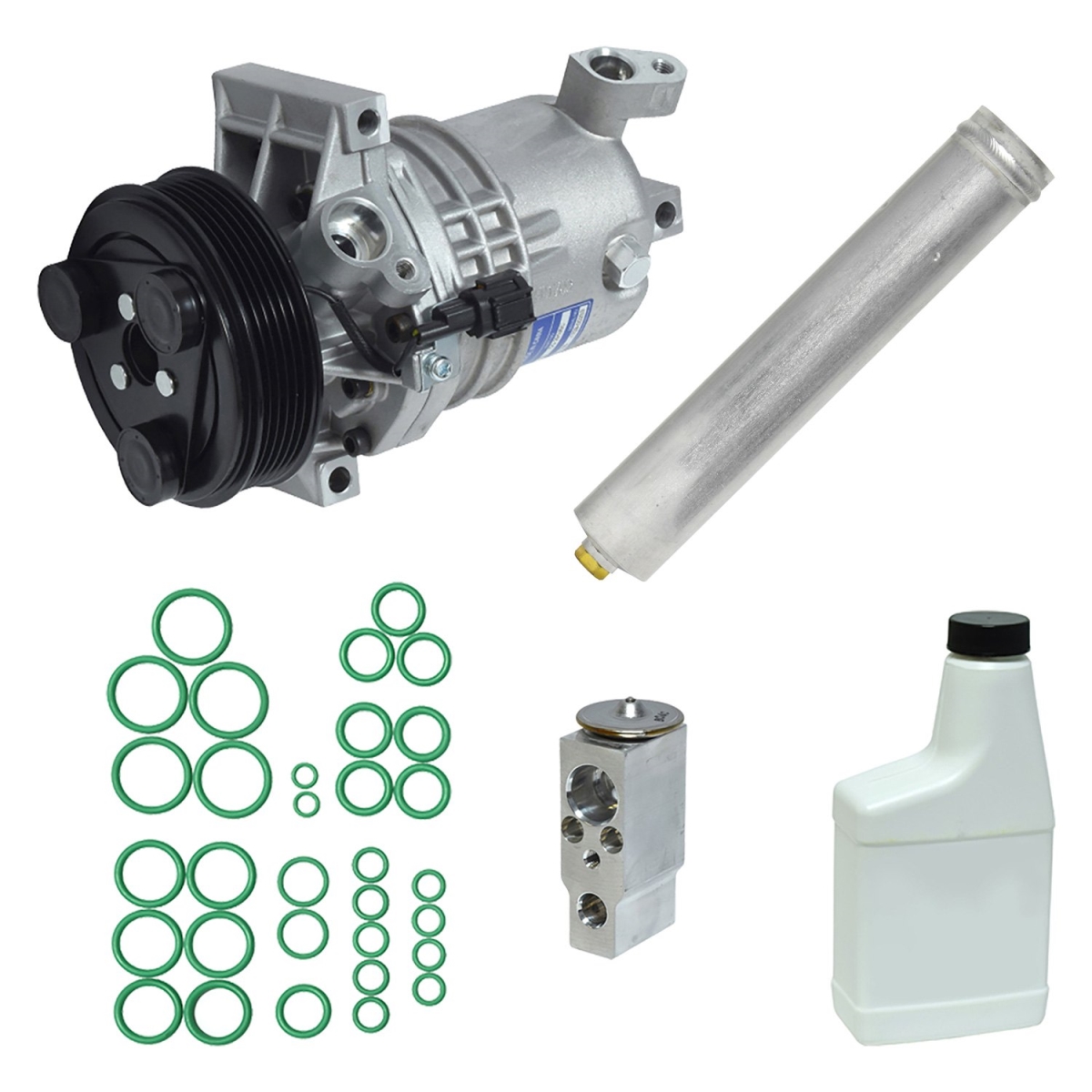 KT5653 Air Conditioners Compressor & Component Kit for 2009-2010 Nissan Cube