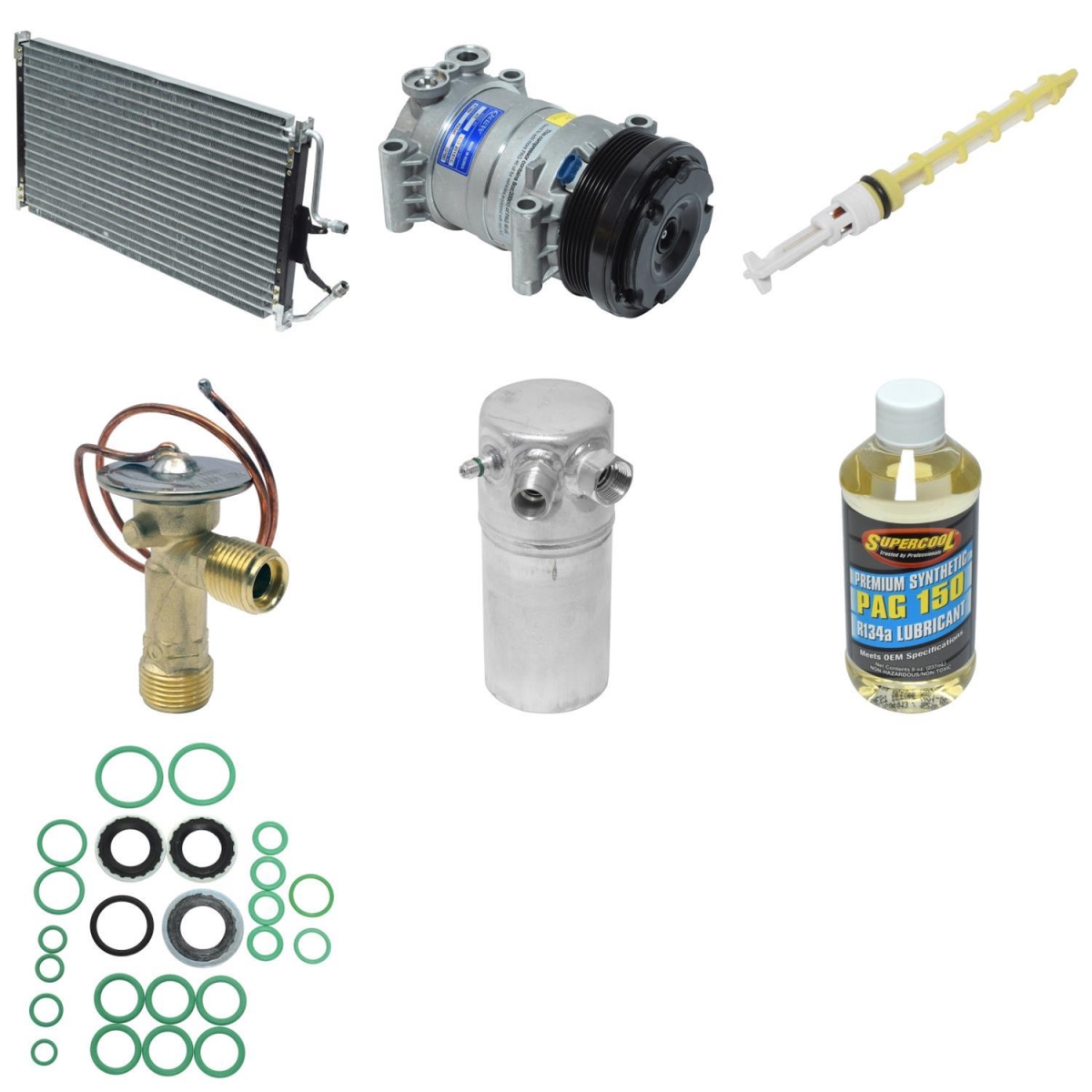 KT3252A Compressor & Component Kit for 1996-1997 Chevrolet C1500 Suburban