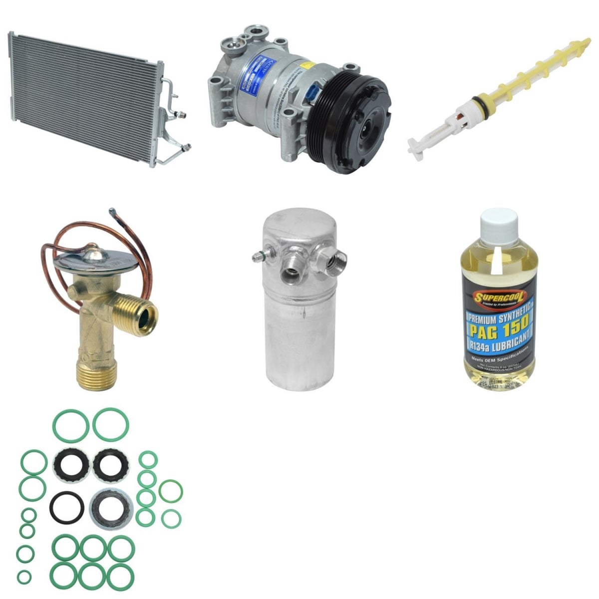KT3252B Compressor & Component Kit for 1998-1999 Chevrolet C1500 Suburban