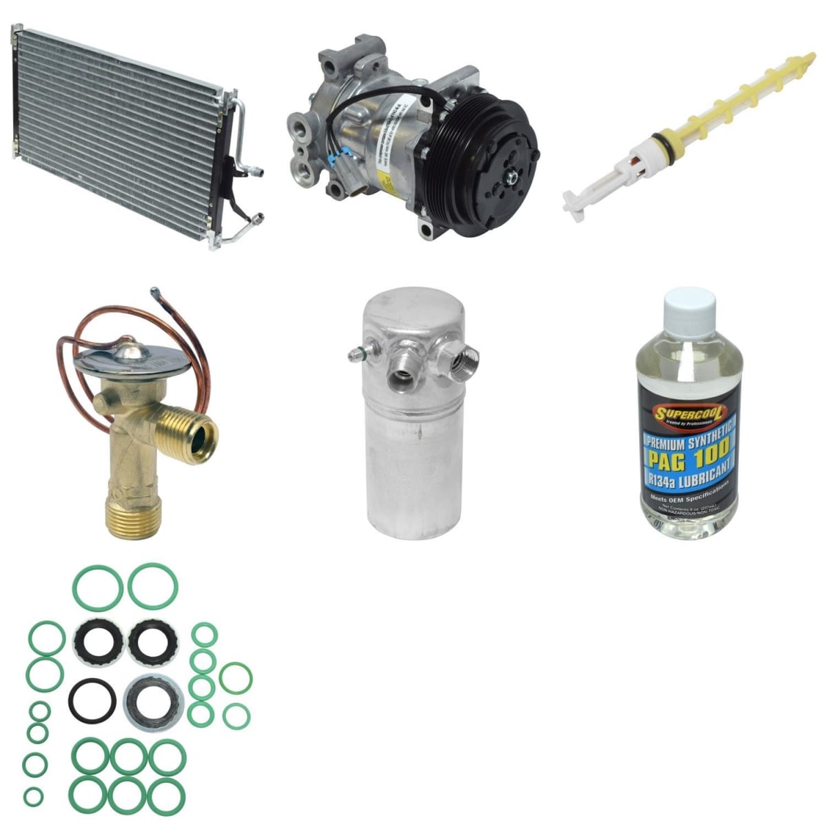 KT4215A Compressor & Component Kit for 1996-1997 Chevrolet K1500 Suburban