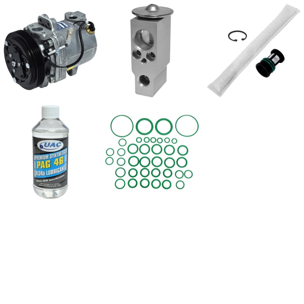KT5661 Compressor & Component Kit for 2001 Suzuki Grand Vitara